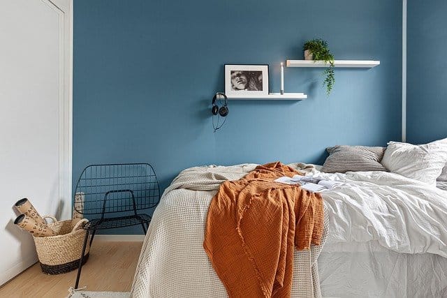 bedroom in london home